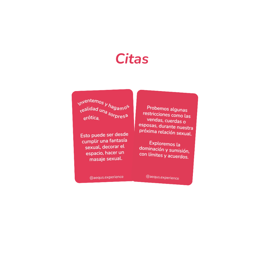Aequs Juego de Sexualidad para Parejas - La Maleta Rosada Juegos Eróticos