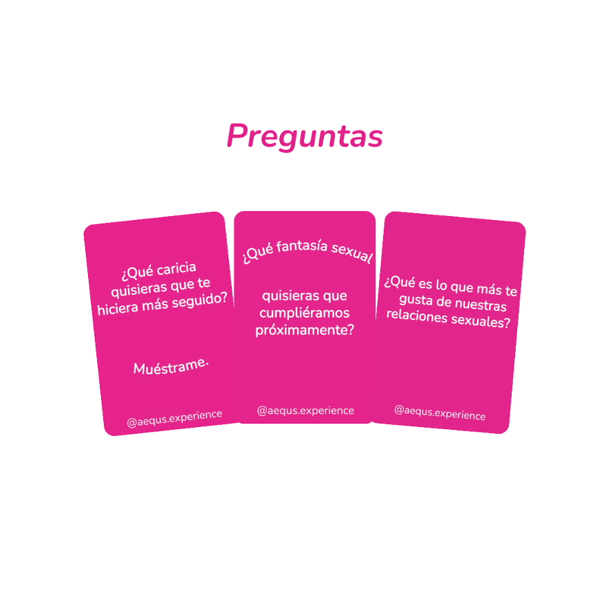 Aequs Juego de Sexualidad para Parejas - La Maleta Rosada Juguetes Sexuales