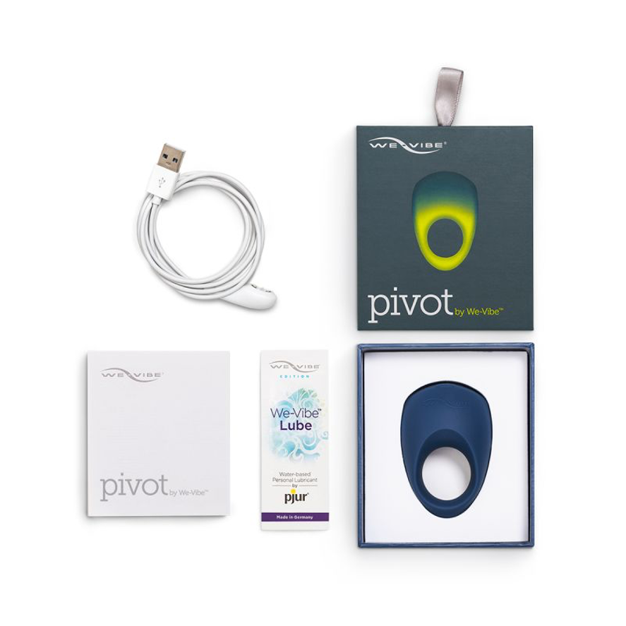 Anillo Vibrador We Vibe Pivot - La Maleta Rosada Anillo para el Pene