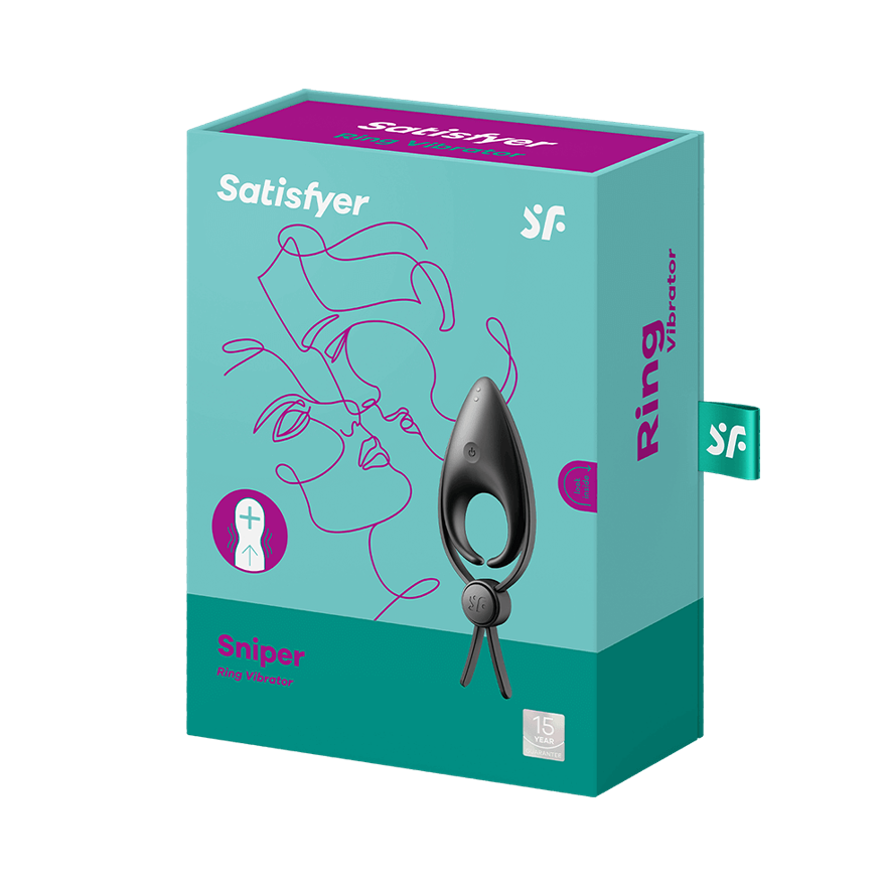 Anillo para el Pene Satisfyer Sniper – La Maleta Rosada Anillo Vibrador