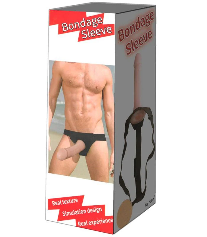 Arnés Hueco Realista Bondage Sleeve 15 cm - La Maleta Rosada Sex Shop