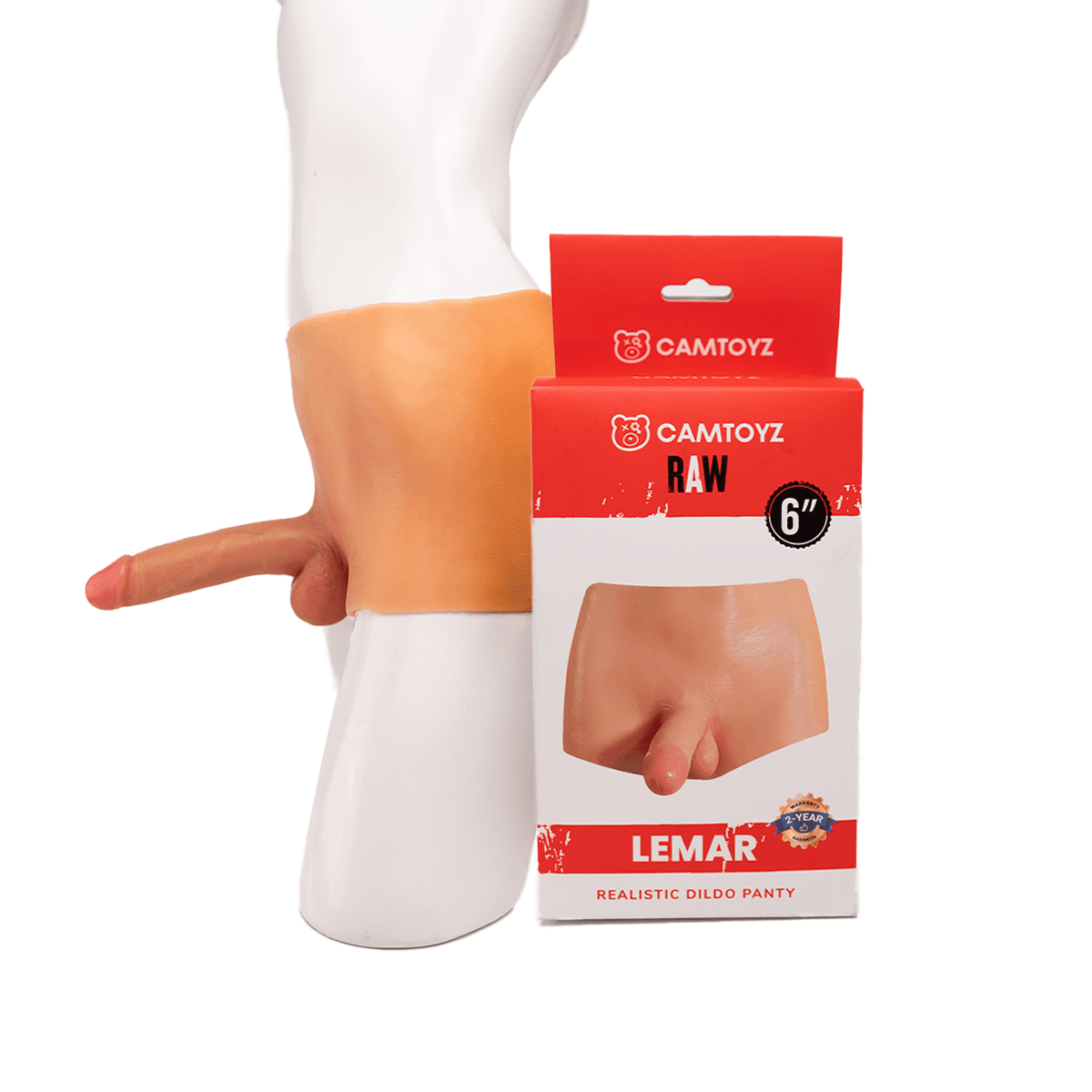 Arnés con Dildo Realista y Panty Lemar - La Maleta Rosada Tienda Erótica