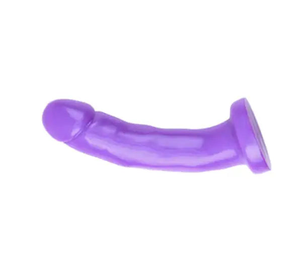 Arnés con Dildo Suave Morado La Maleta Rosada