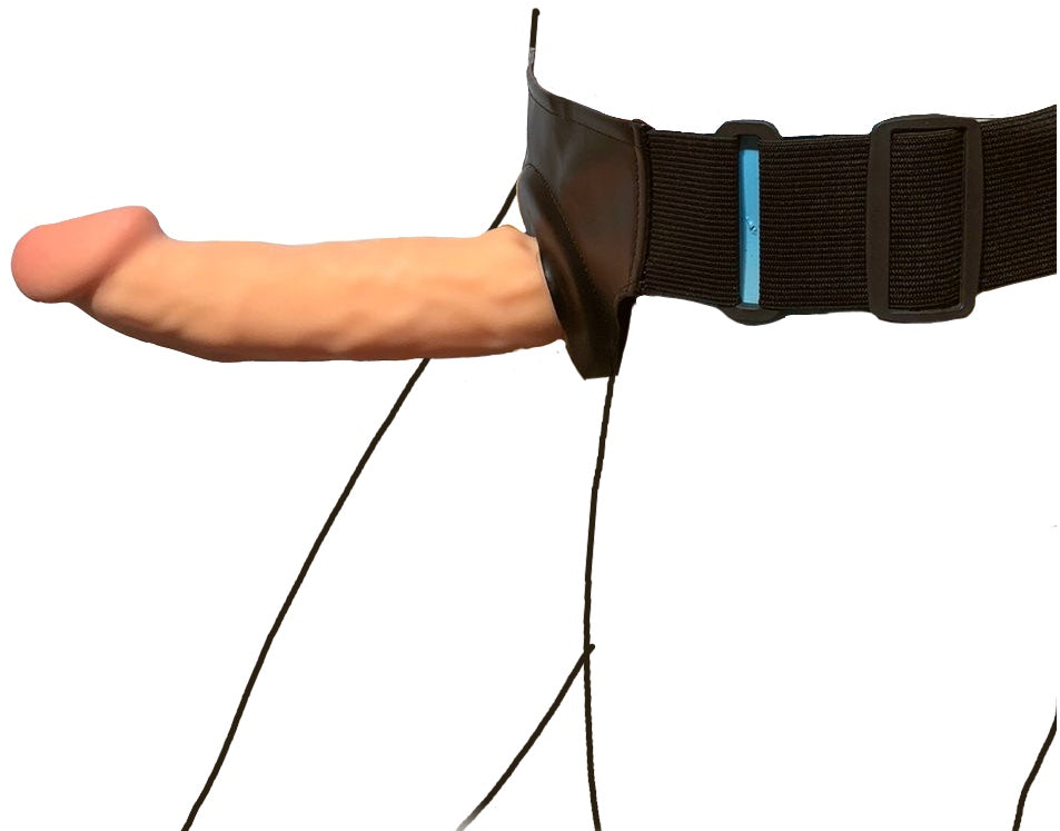 Arnés Hueco Realista de 22 cm - La Maleta Rosada Juguetes Sexuales