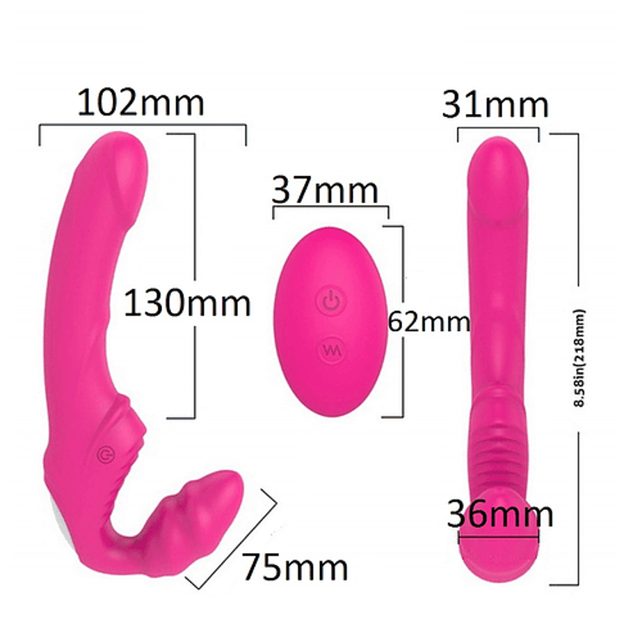 Arnés Nana con Control Remoto - La Maleta Rosada Sex Shop