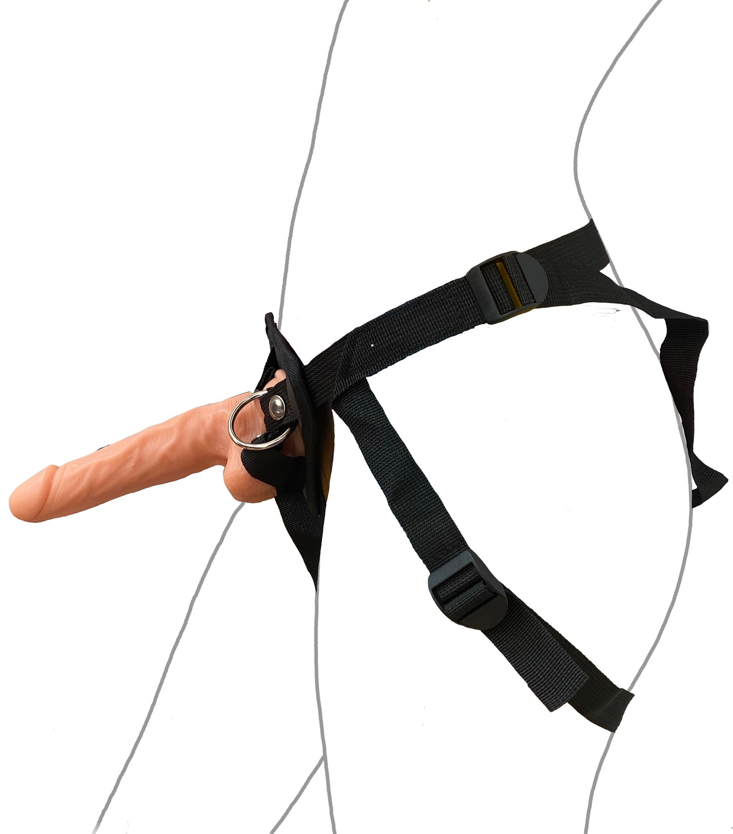 Arnés Realista Margaret - La Maleta Rosada Juguetes Sexuales