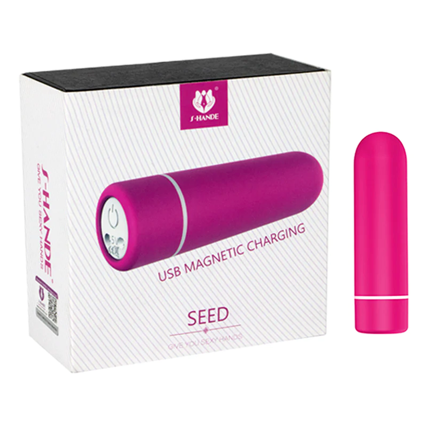 Bala Vibradora Seed Fucsia - La Maleta Rosada Sex Shop Online Colombia