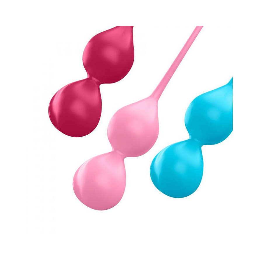 Bolas Kegel Satisfyer V Balls - La Maleta Rosada Juguetes Sexuales