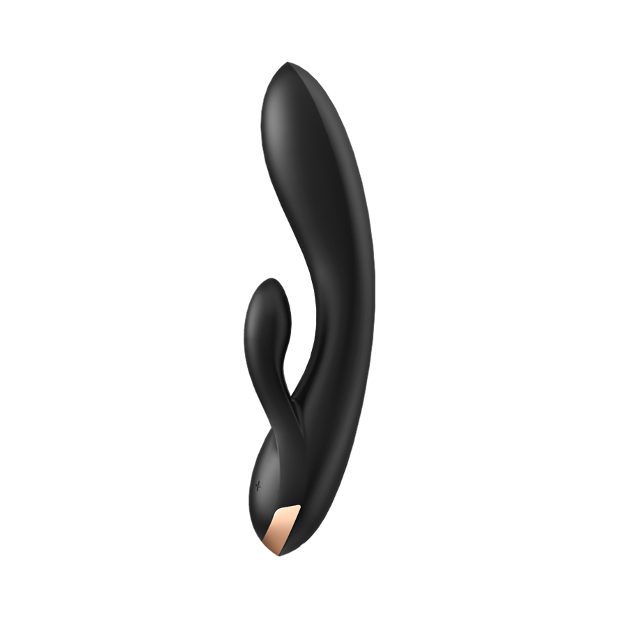 Conejo Vibrador Satisfyer Double Flex – La Maleta Rosada Tienda Erótica
