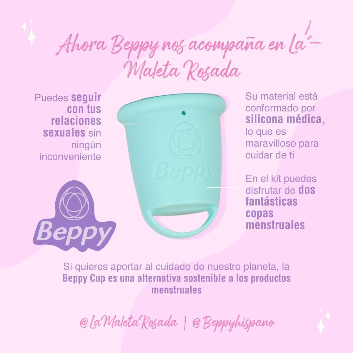 Copa Beppy La Maleta Rosada