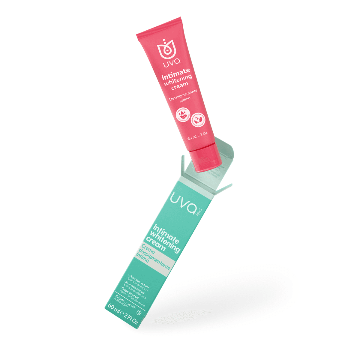 Crema Despigmentante Íntima Uva 60 ml - La Maleta Rosada Tienda Erótica