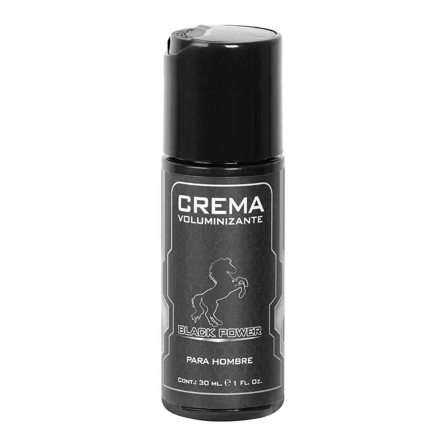Crema Voluminizante Potenciadora Black Power - La Maleta Rosada Juguetes Sexuales