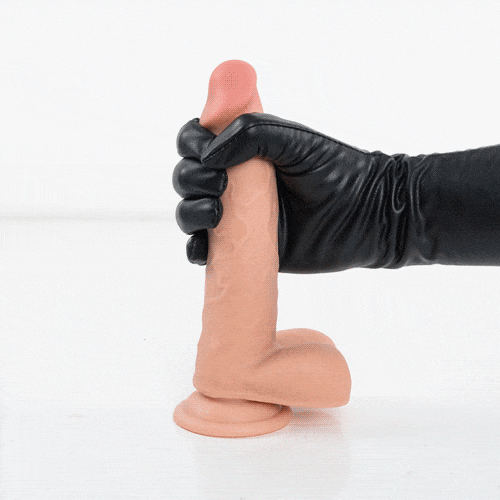 Dildo Ultra Realista con Piel Deslizable Sagan - La Maleta Rosada Sex Shop