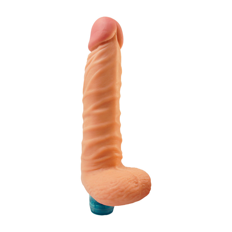 Dildo Vibrador de Silicona 18 cm - La Maleta Rosada Sex Shop Online