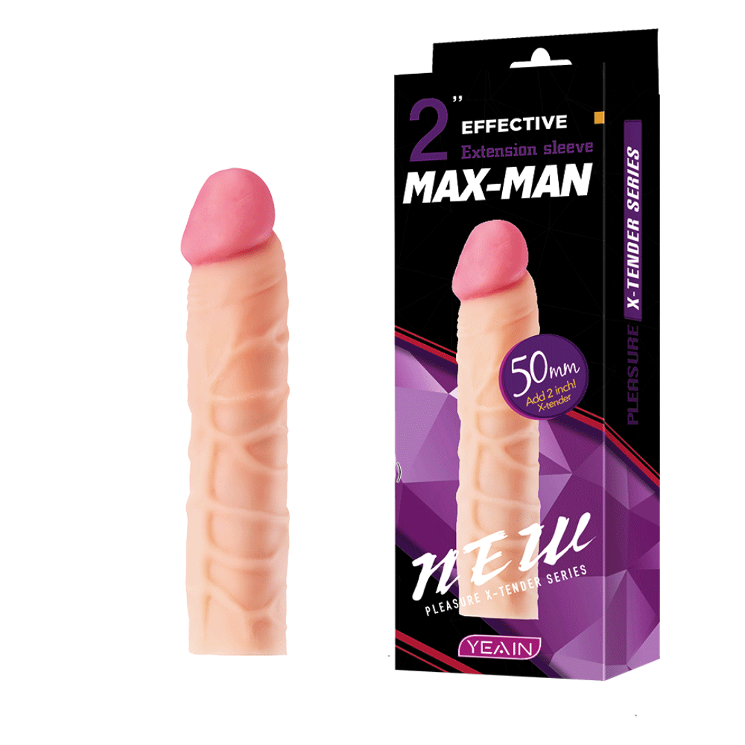 Funda para el Pene Pleasure X-Tender 17 cm - La Maleta Rosada Sex Shop