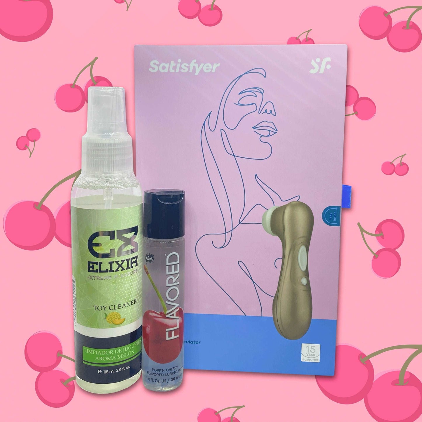 Kit seduce mi jugosa Cereza La Maleta Rosada