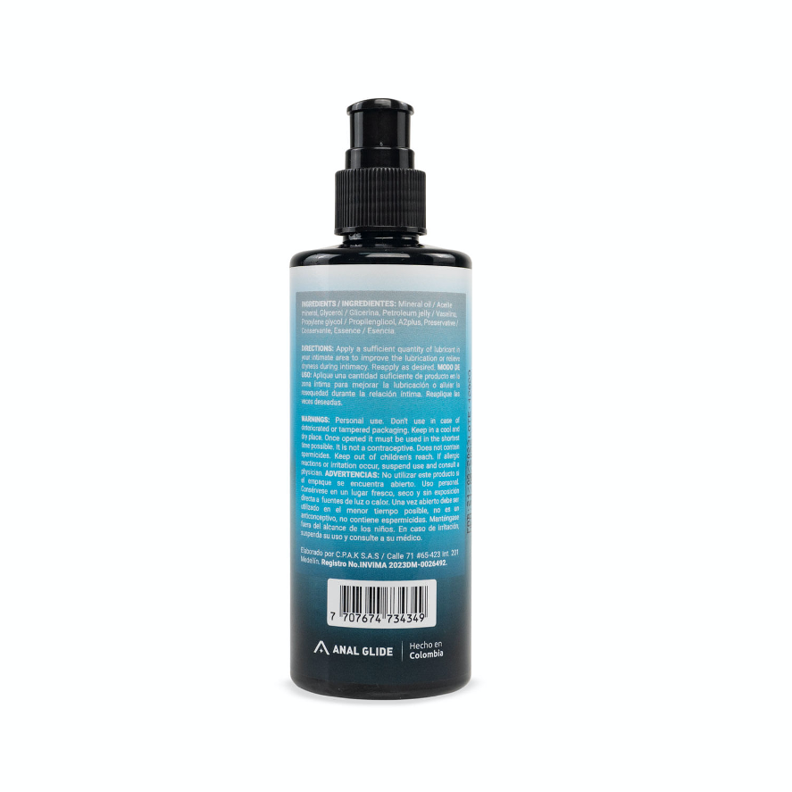 LUBRICANTE ANAL GLIDE - La Maleta Rosada Tienda Erótica