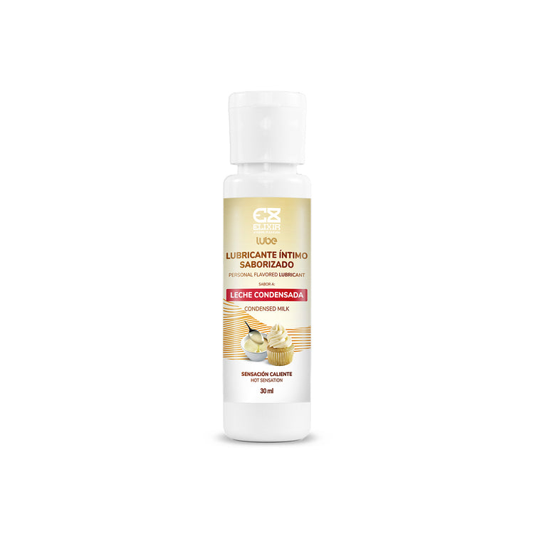 Lubricante Caliente Elixir Sabor a Leche Condensada 30ml - La Maleta Rosada Juguetes Sexuales