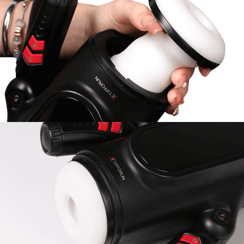 Masturbador Masculino con Movimiento Vertical - La Maleta Rosada Juguetes para Hombre