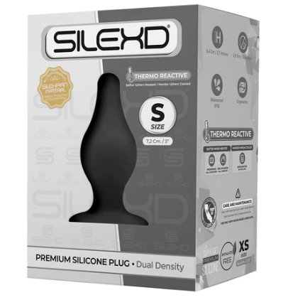 Plug Anal Silicona liquida Talla S La Maleta Rosada