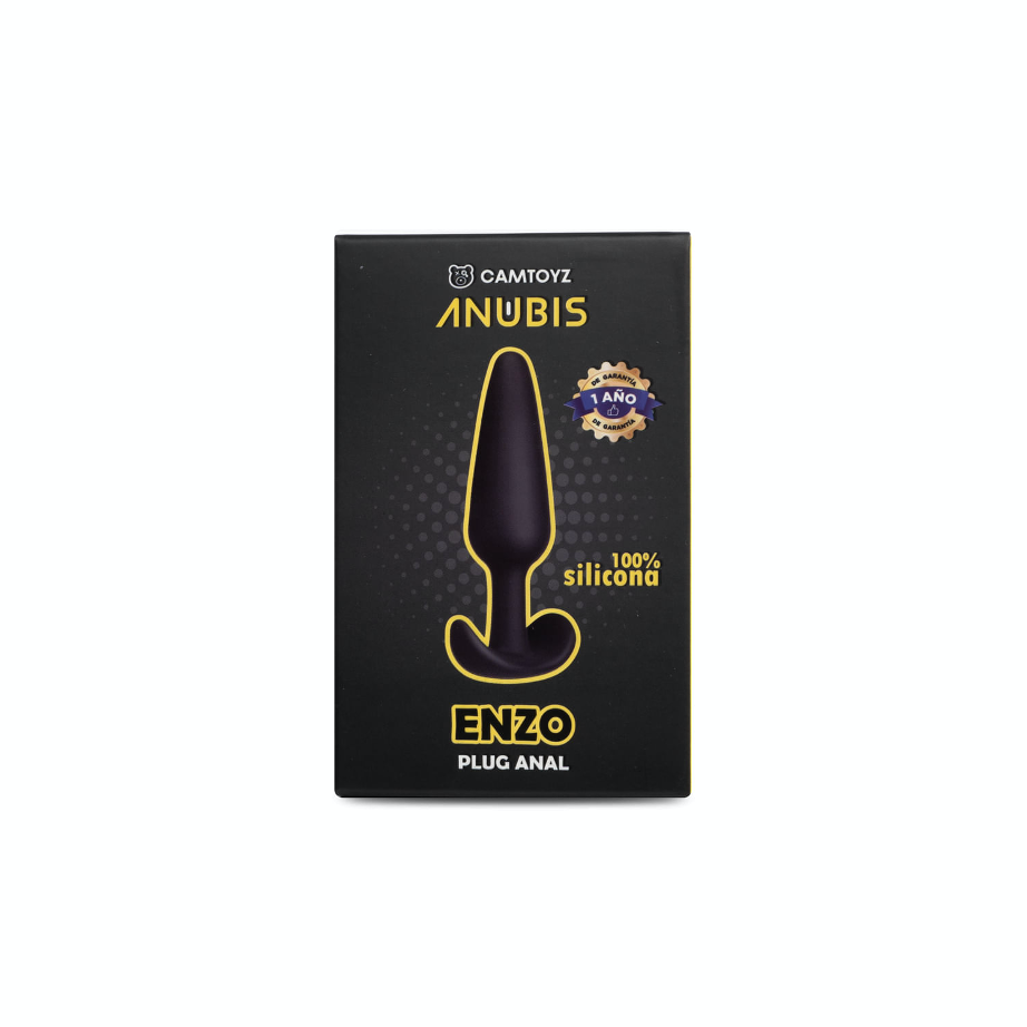 Plug Anal de Silicona con Base Curva Talla M - La Maleta Rosada Plugs Anales