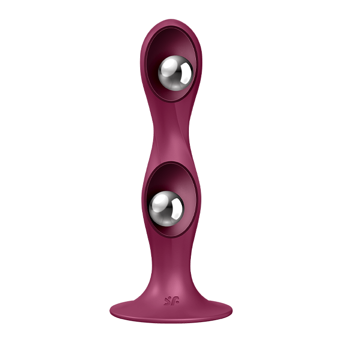 Satisfyer Double Ball-R - La Maleta Rosada Juguetes para Adulto