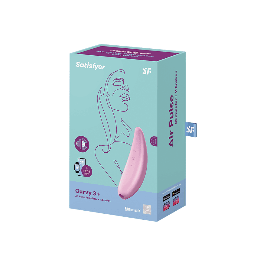 Satisfyer Curvy 3+ - La Maleta Rosada Juguetes para Adulto