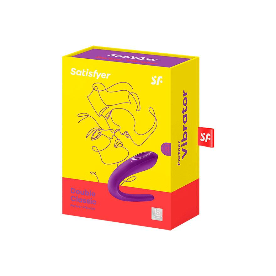 Satisfyer Double Classic - La Maleta Rosada Juguetes para Pareja