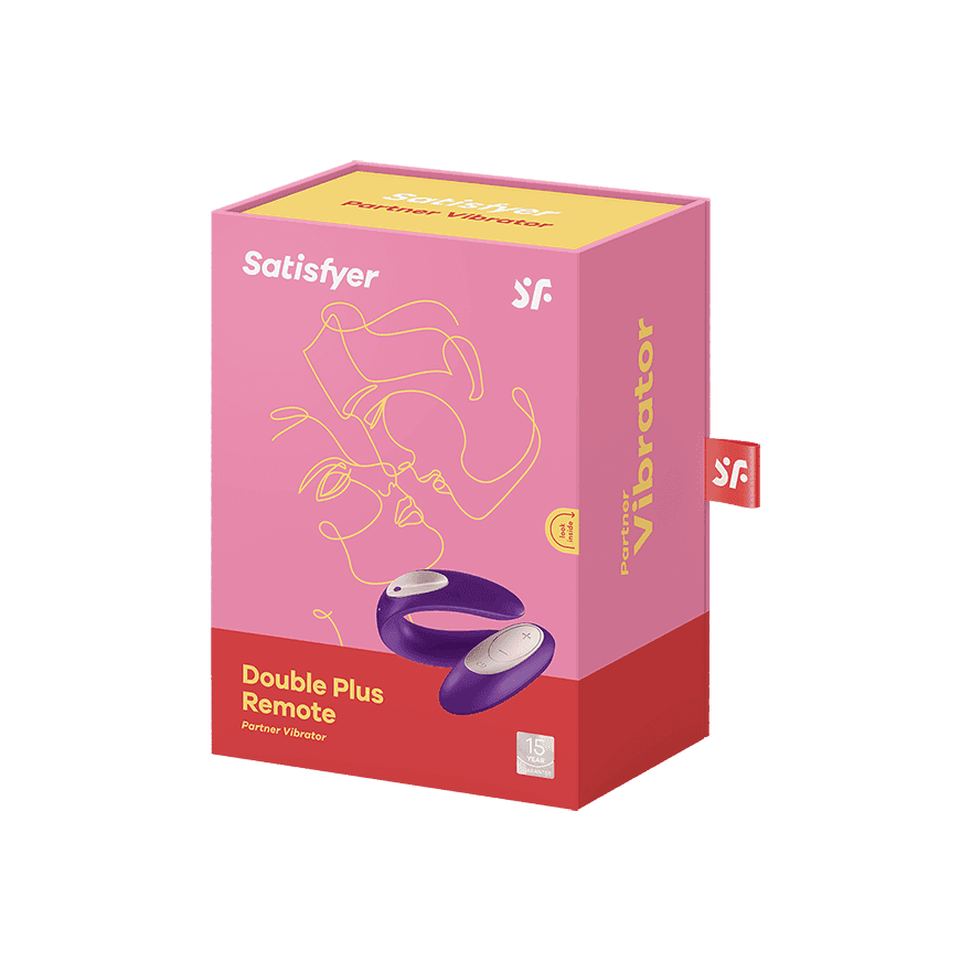 Satisfyer Double Plus Remote - La Maleta Rosada Vibrador Sexual