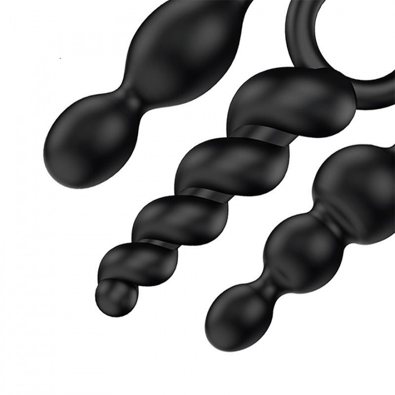 Set de Plugs Anales Satisfyer Booty Call - La Maleta Rosada Tienda Erótica