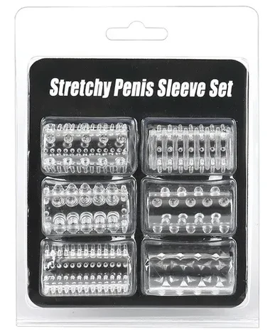 Set de Semi Fundas Texturizadas para el Pene