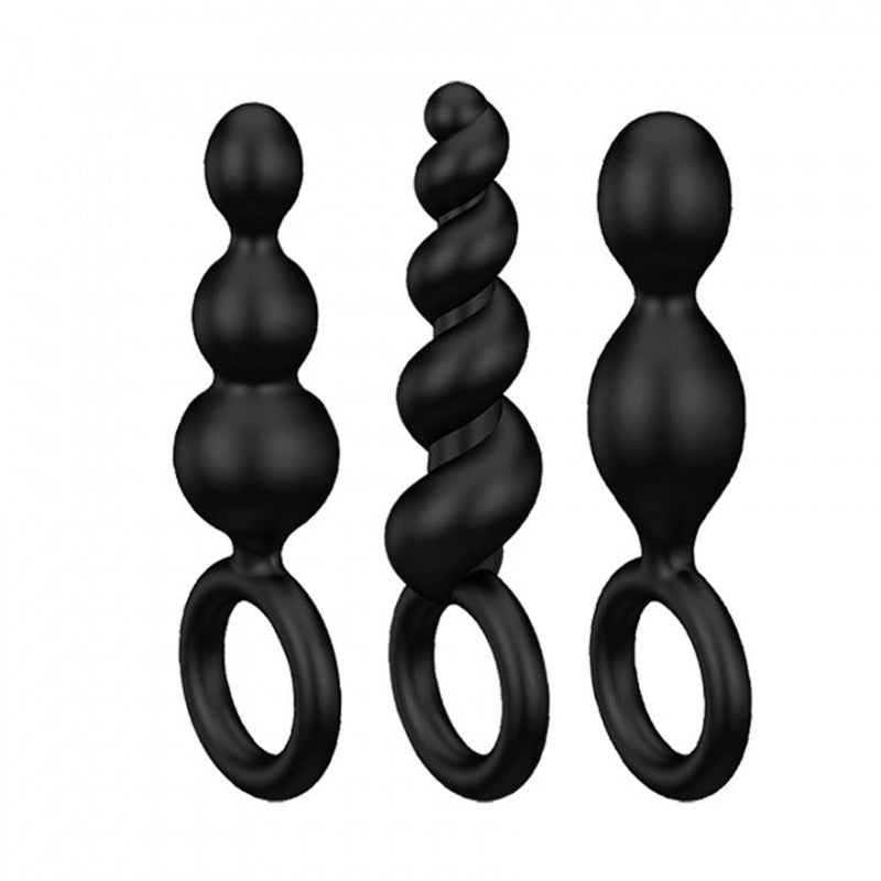 Set de Plugs Anales Satisfyer Booty Call - La Maleta Rosada Sex Shop