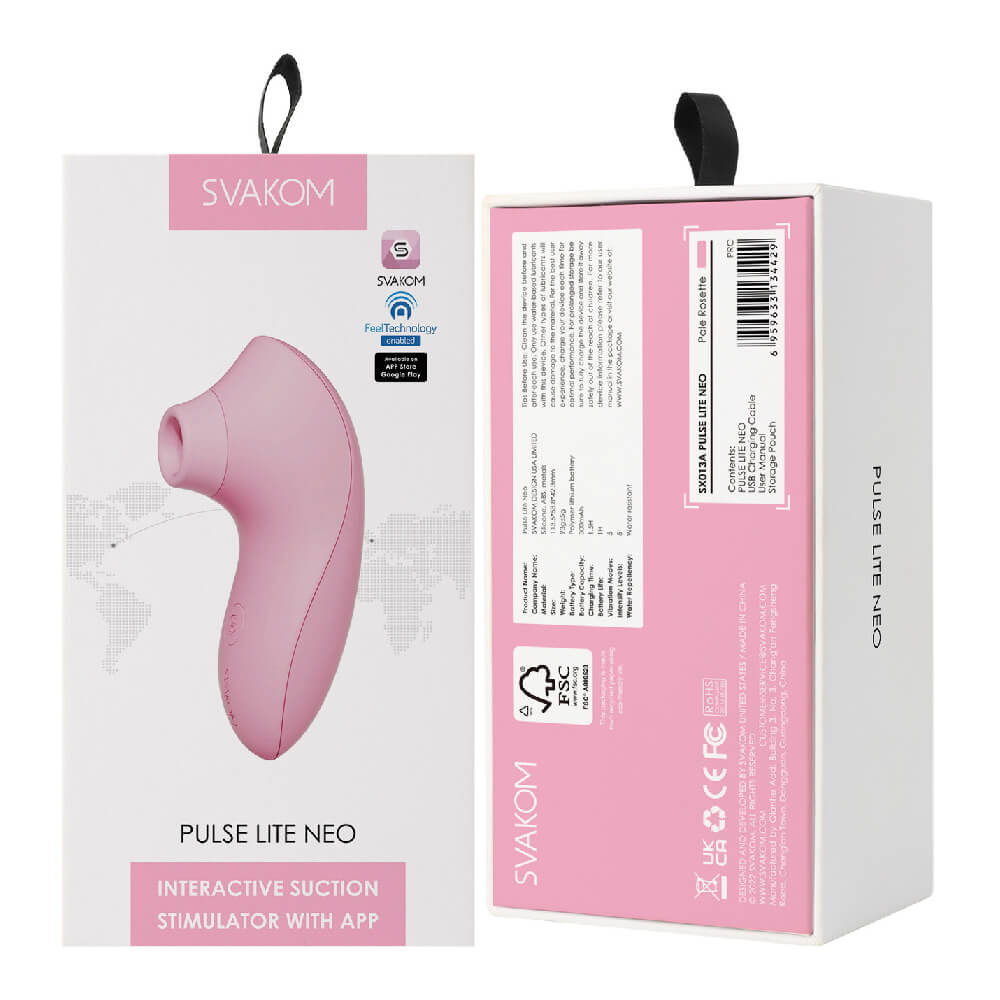 Succionador de Clítoris Interactivo Pulse Lite La Maleta Rosada