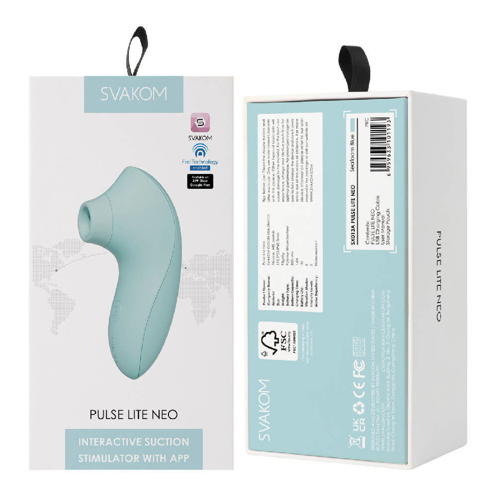 Succionador de Clítoris Interactivo Pulse Lite La Maleta Rosada