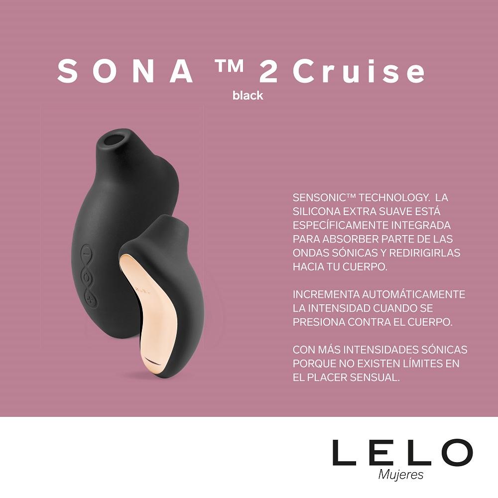 Succionador  Sona 2 Cruise de Lelo - La Maleta Rosada Tienda Erótica