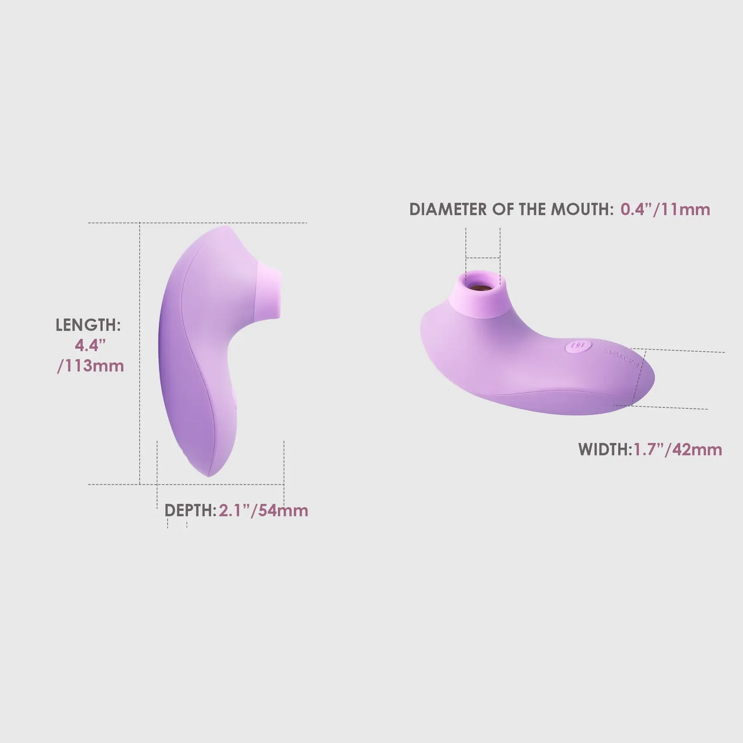 Succionador de Clítoris Interactivo Pulse Lite - La Maleta Rosada Succionador Control a distancia