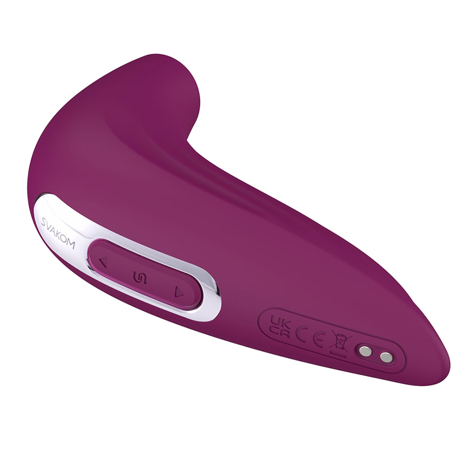 Succionador de Clítoris Pulse Union Svakom con App Morado - La Maleta Rosada Juguetes para Adulto