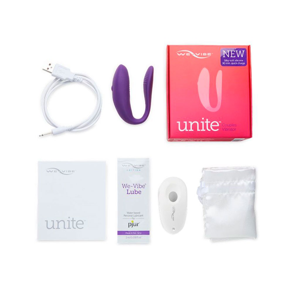 Vibrador Dual para Parejas Unite de We Vibe La Maleta Rosada