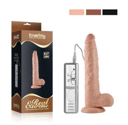 Vibrador Real Extreme La Maleta Rosada