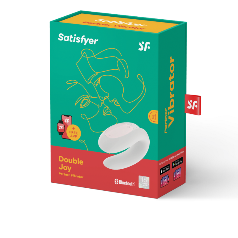 Vibrador Satisfyer Double Joy Para Parejas La Maleta Rosada