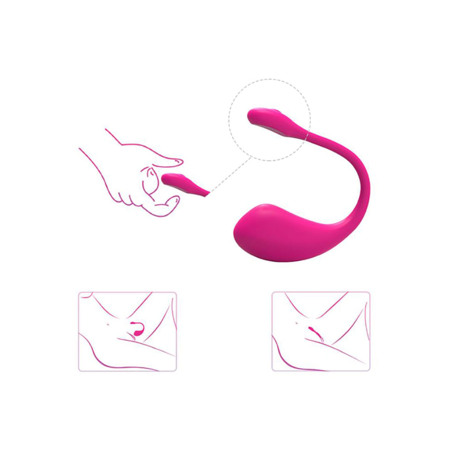 Vibrador Lovense Lush 2 – La Maleta Rosada Tienda Erótica