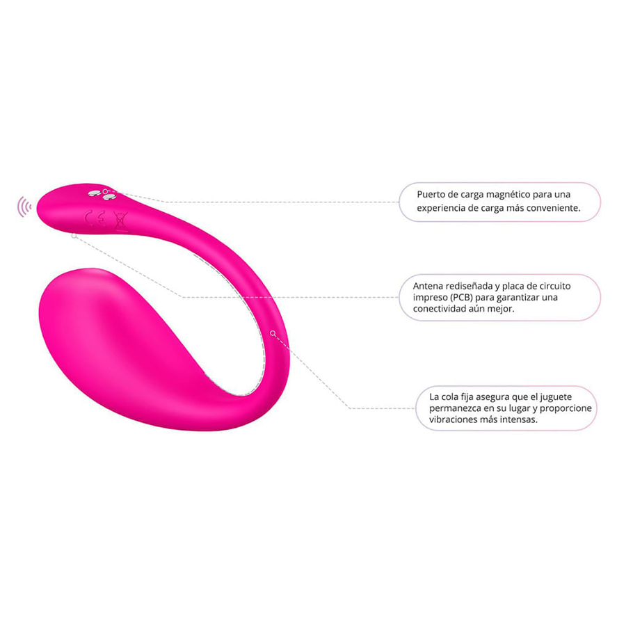 Vibrador Lovense Lush 3 - La Maleta Rosada Tienda Erótica