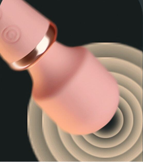 Vibrador Masajeador 2 en 1 con Calor - La Maleta Rosada Vibrador Erótico