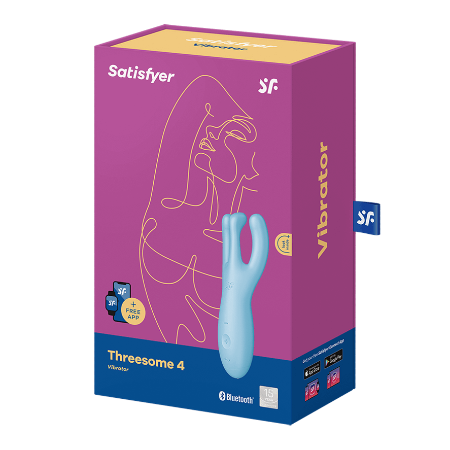 Vibrador Satisfyer Threesome 4 – La Maleta Rosada Tienda para Adultos