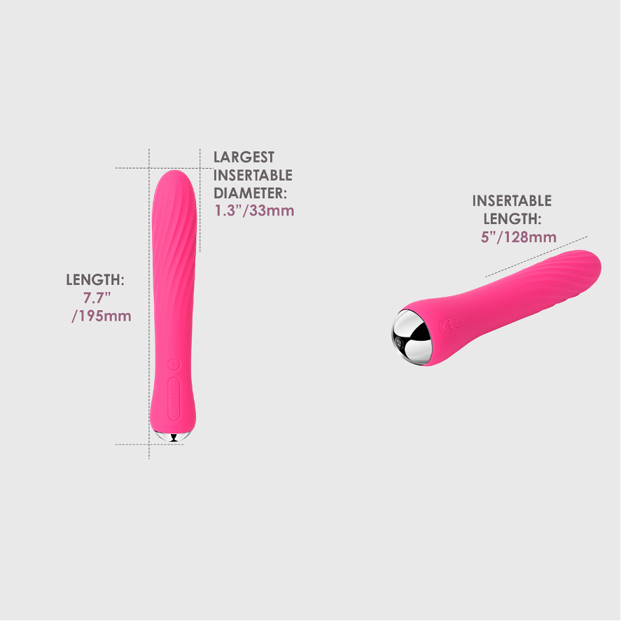 Vibrador Térmico Svakom Anya – La Maleta Rosada Tienda Sexual