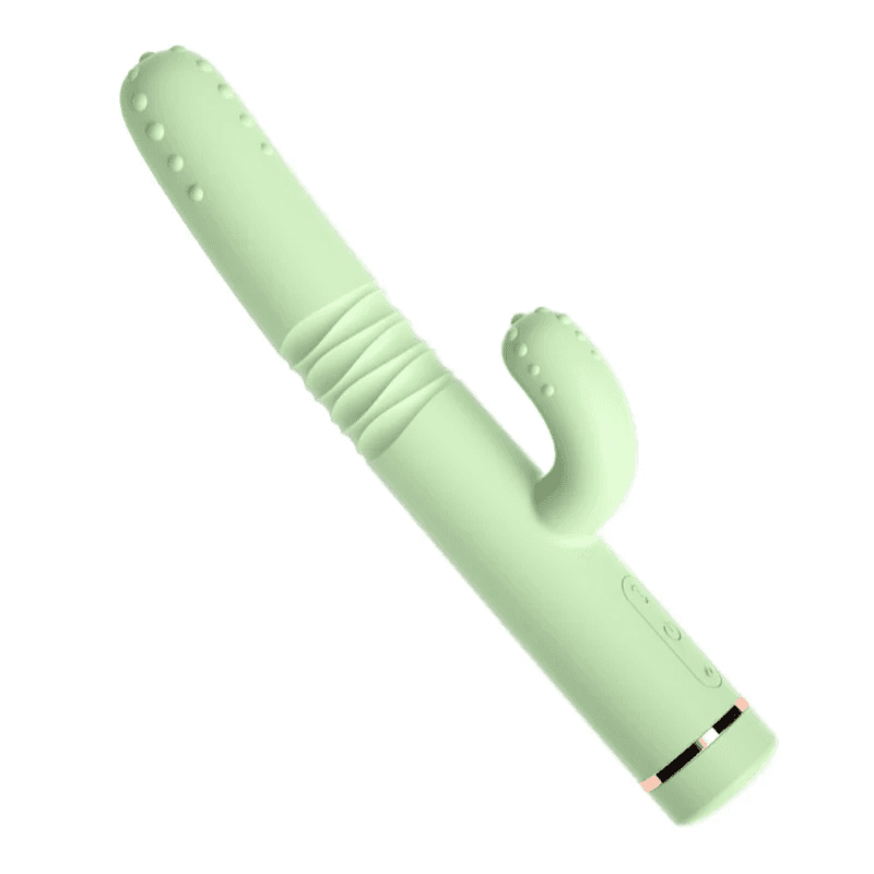 Vibrador Conejo We Love Cactus con Empuje y Calor - La Maleta Rosada Tienda Sexual