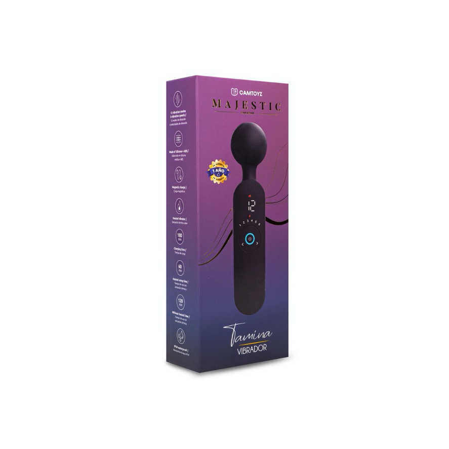 Vibrador Hitachi con Temperatura Tamina - La Maleta Rosada Juguetes para Adulto