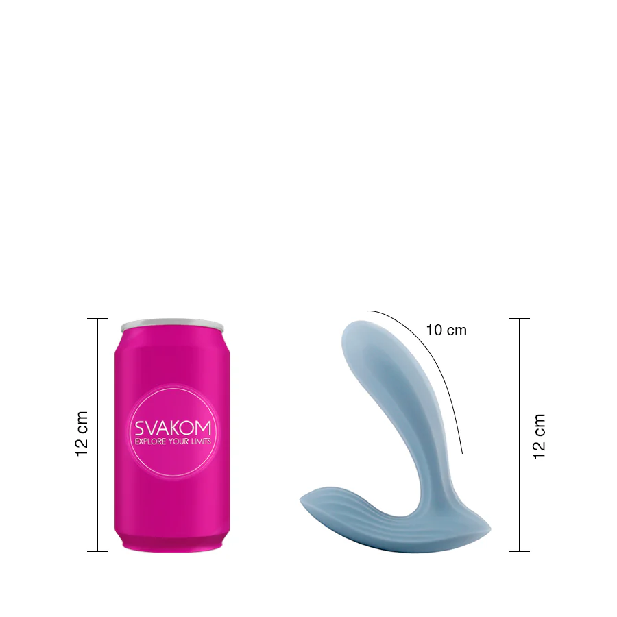 Vibrador Portable Svakom Erica con App - La Maleta Rosada Juguetes Sexuales