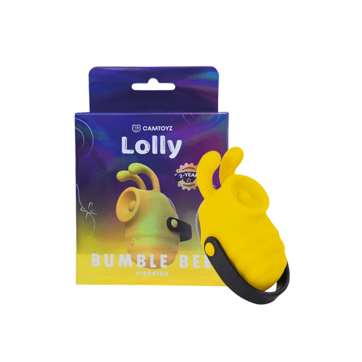 Vibrador con Pulsión Bumble Bee - La Maleta Rosada Sex Shop