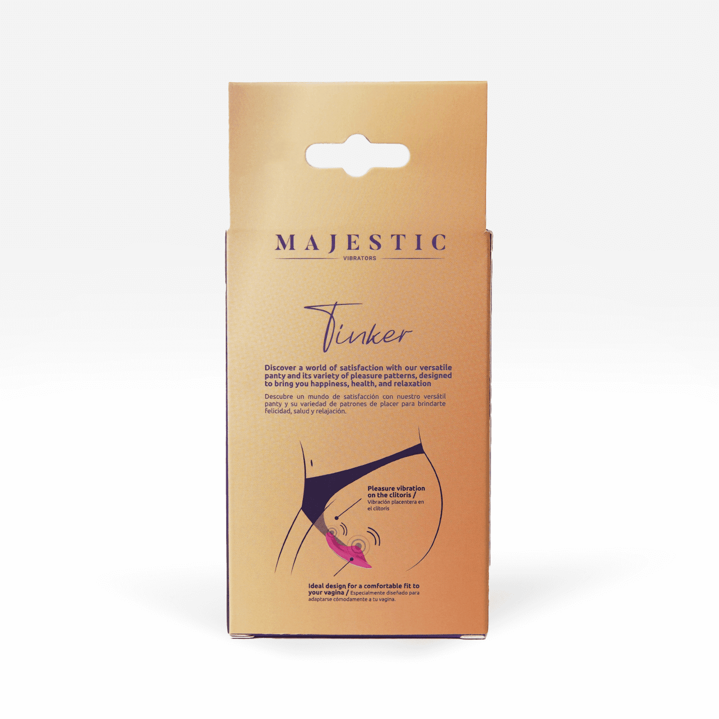 Vibrador para Panty con App Tinker - La Maleta Rosada Juguete para Mujer